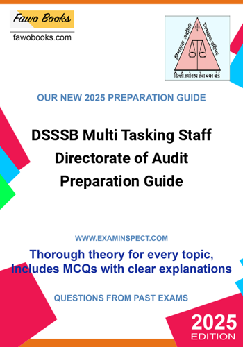 Additional image of DSSSB Multi Tasking Staff Directorate of Audit Preparation Guide