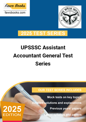 Additional image of UPSSSC Assistant Accountant General Test Series