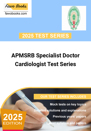 Additional image of APMSRB Specialist Doctor Cardiologist Test Series