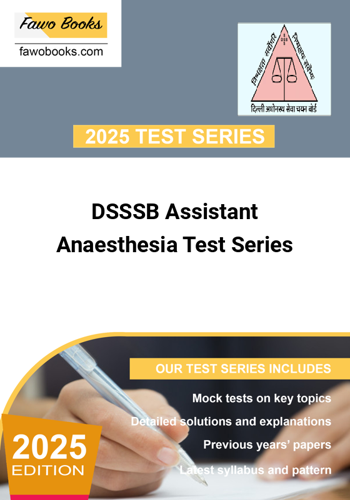 Additional image of DSSSB Assistant Anaesthesia Test Series