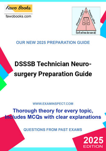 Additional image of DSSSB Technician Neuro surgery Preparation Guide