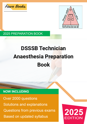 Additional image of DSSSB Technician Anaesthesia Preparation Book