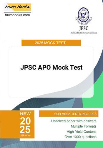 Additional image of JPSC APO Mock Test