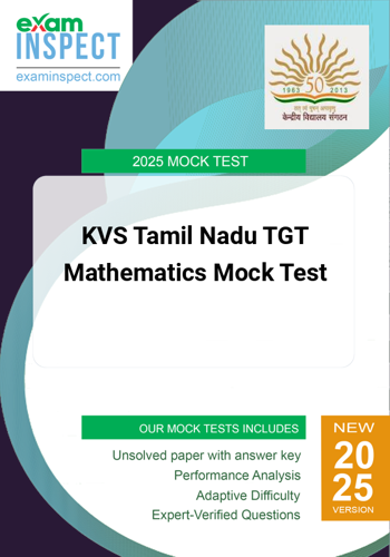 Buy KVS Tamil Nadu TGT Mathematics Mock Test 2025 Edition JET Exam