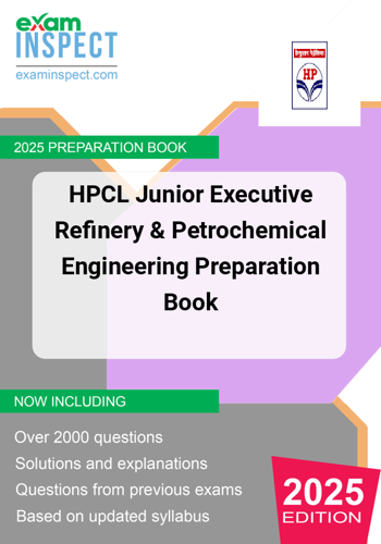 HPCL Junior Executive Refinery Petrochemical Engineering Preparation Book