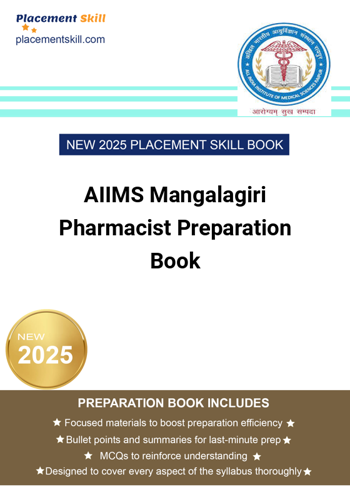 Additional image of AIIMS Mangalagiri Pharmacist Preparation Book