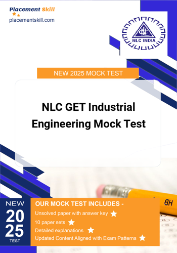 Additional image of NLC GET Industrial Engineering Mock Test