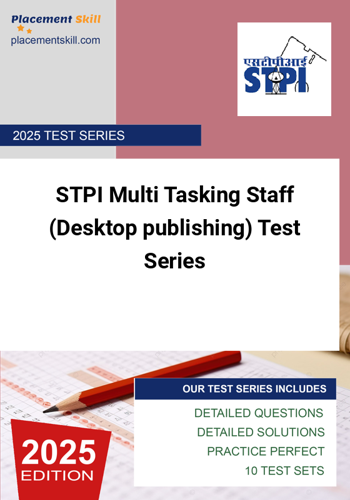Additional image of STPI Multi Tasking Staff Desktop publishing Test Series