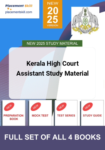 Additional image of Kerala High Court Assistant Study Material