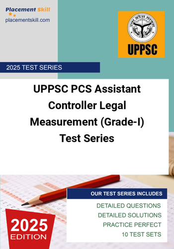 Additional image of UPPSC PCS Assistant Controller Legal Measurement GradeI Test Series