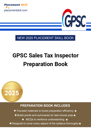 Additional image of GPSC Sales Tax Inspector Preparation Book
