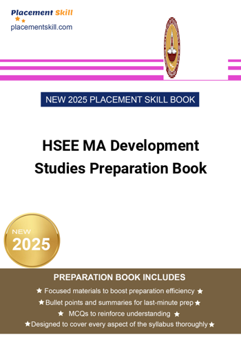 Additional image of HSEE MA Development Studies Preparation Book