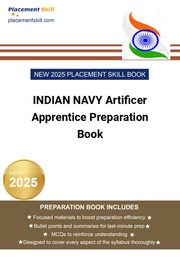 Additional image of INDIAN NAVY Artificer Apprentice Preparation Book