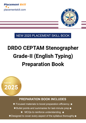 Additional image of DRDO CEPTAM Stenographer GradeII Typing Preparation Book
