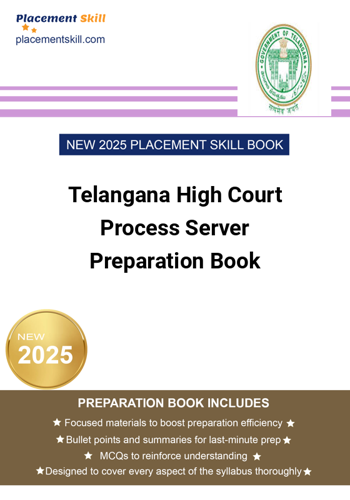 Additional image of Telangana High Court Process Server Preparation Book