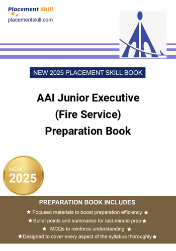AAI Junior Executive Fire Service Preparation Book