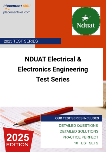 Additional image of NDUAT Electrical & Electronics Engineering Test Series