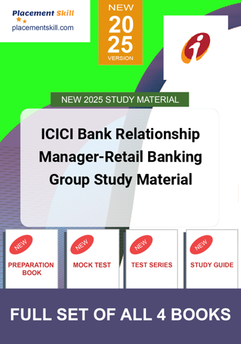 Additional image of ICICI Bank Relationship ManagerRetail Banking Group Study Material
