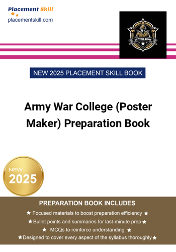Additional image of Army War College Poster Maker Preparation Book
