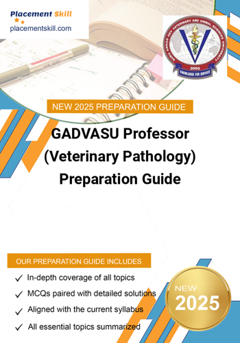 Additional image of GADVASU Professor Veterinary Pathology Preparation Guide