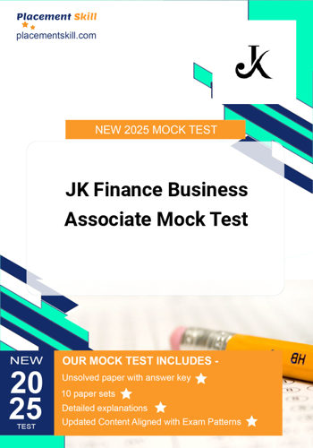 Additional image of JK Finance Business Associate Mock Test