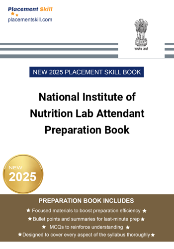 Additional image of National Institute of Nutrition Lab Attendant Preparation Book