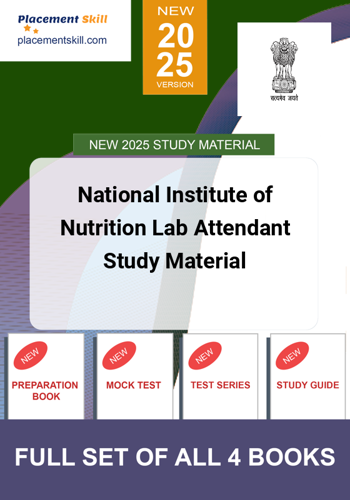 Additional image of National Institute of Nutrition Lab Attendant Study Material