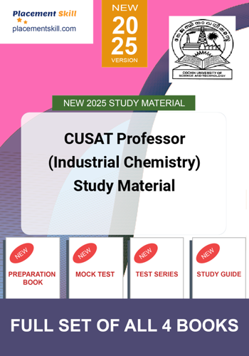 Additional image of CUSAT Professor Industrial Chemistry Study Material