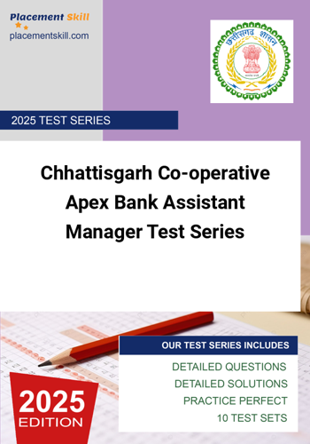 Additional image of Chhattisgarh Cooperative Apex Bank Assistant Manager Test Series