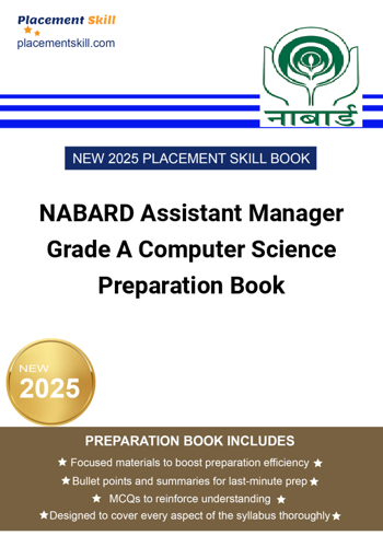 Additional image of NABARD Assistant Manager Grade A Computer Science Preparation Book