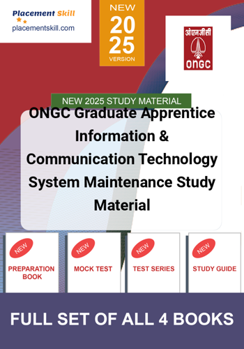 Additional image of ONGC Graduate Apprentice Information & Communication Technology System Maintenance Study Material