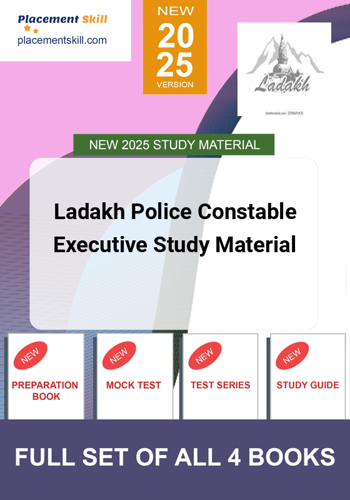 Additional image of Ladakh Police Constable Executive Study Material