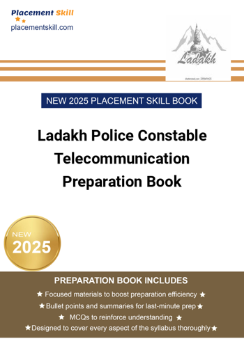 Additional image of Ladakh Police Constable Telecommunication Preparation Book