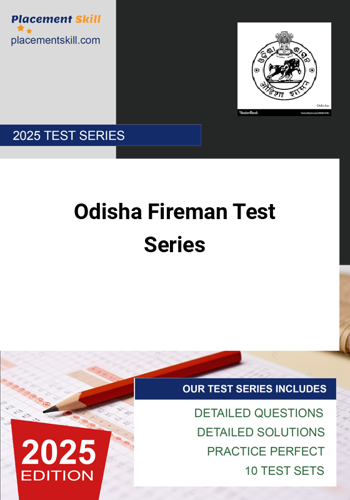 Additional image of Odisha Fireman Test Series