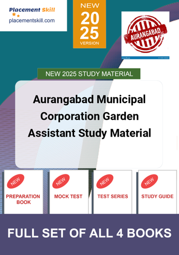 Additional image of Aurangabad Municipal Corporation Garden Assistant Study Material