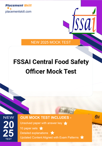 Additional image of FSSAI Central Food Safety Officer Mock Test