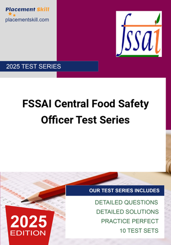 Additional image of FSSAI Central Food Safety Officer Test Series