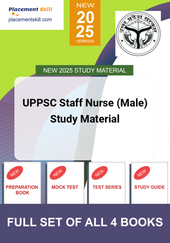 Additional image of UPPSC Staff Nurse Male Study Material