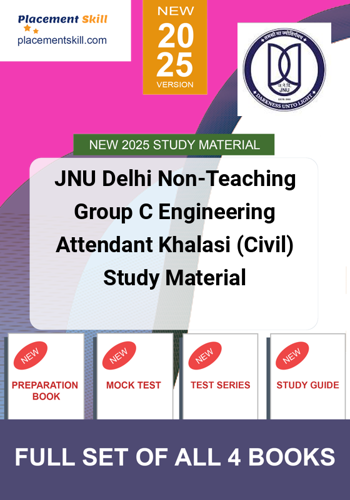 Additional image of JNU Delhi NonTeaching Group C Engineering Attendant Khalasi Civil Study Material