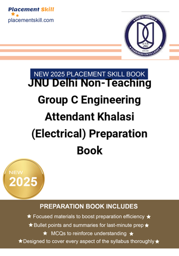 Additional image of JNU Delhi NonTeaching Group C Engineering Attendant Khalasi Electrical Preparation Book