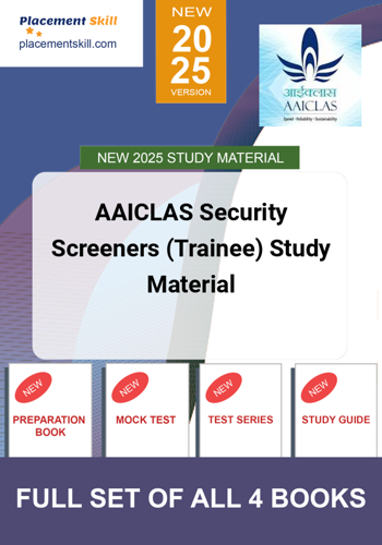 Additional image of AAICLAS Security Screeners Trainee Study Material