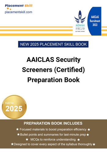 Additional image of AAICLAS Security Screeners Certified Preparation Book
