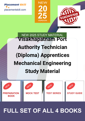 Additional image of Visakhapatnam Port Authority Technician Diploma Apprentices Mechanical Engineering Study Material