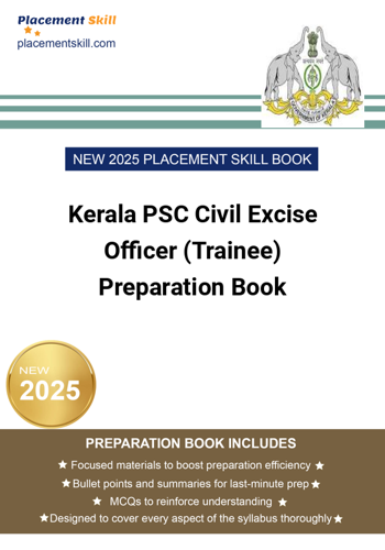 Additional image of Kerala PSC Civil Excise Officer Trainee Preparation Book