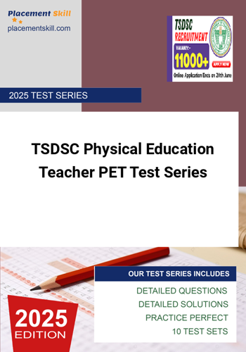 Additional image of TSDSC Physical Education Teacher PET Test Series