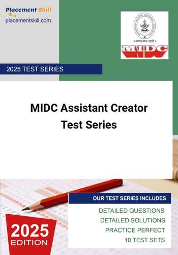 Additional image of MIDC Assistant Creator Test Series