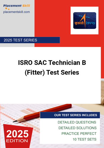 Additional image of ISRO SAC Technician B Fitter Test Series