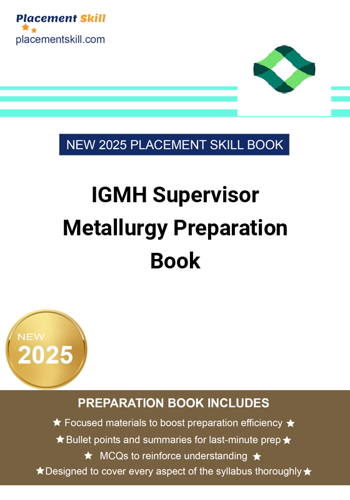 Additional image of IGMH Supervisor Metallurgy Preparation Book