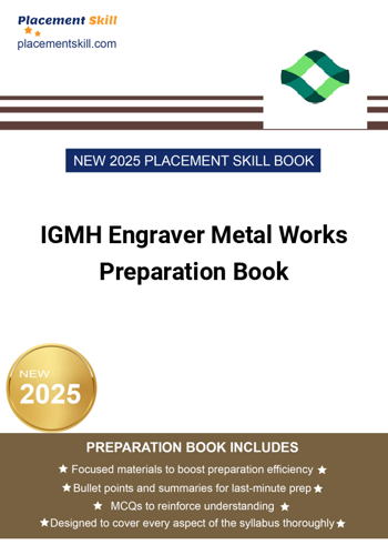 Additional image of IGMH Engraver Metal Works Preparation Book