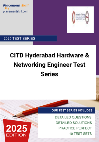 Additional image of CITD Hyderabad Hardware & Networking Engineer Test Series